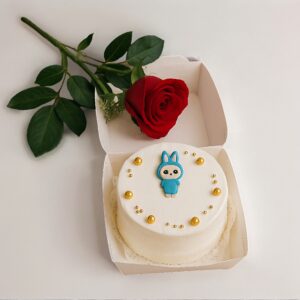 Vanila Lunch Box Cake