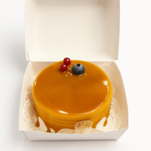 Caramel Lunch Box Cake