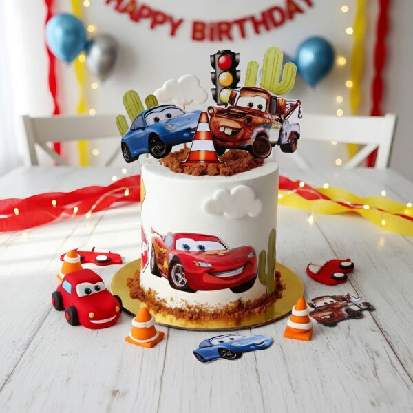 Cars 2 themed cake (2kg)