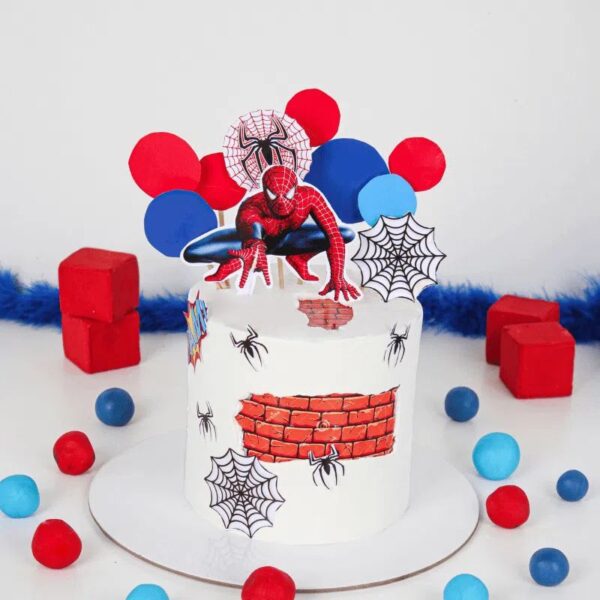 Spiderman Theme Cake (2kg)