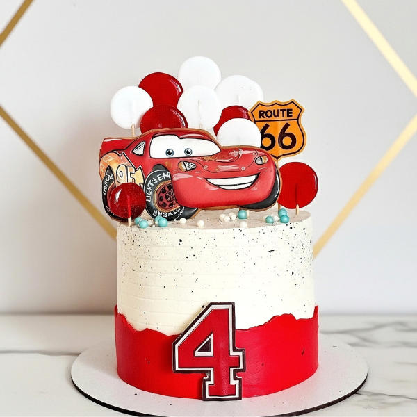 Cars 2 themed cake (2kg)